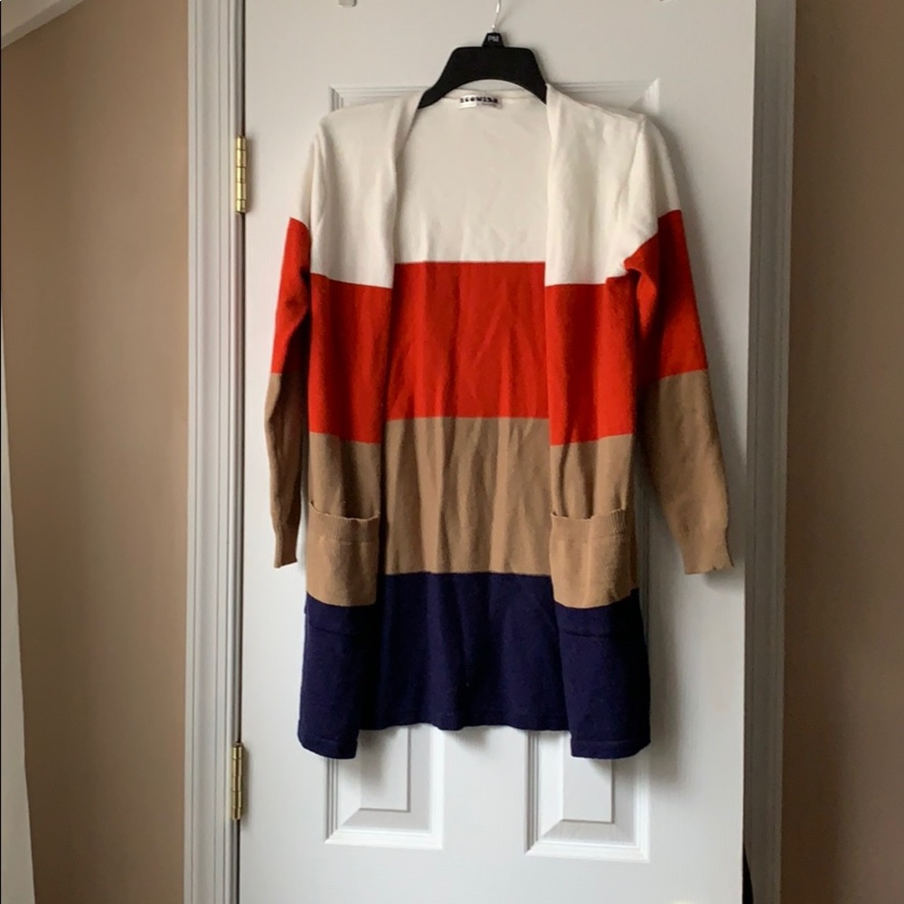 Colorblock Ecowish Cardigan